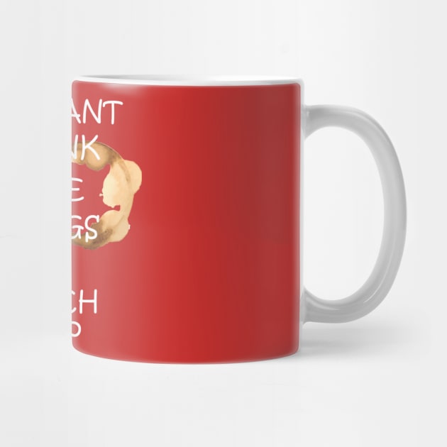 I Just Want To Pet Dogs Drink Coffee And Impeach by tshirtQ8